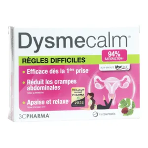 Les 3 Chênes DysmeCalm complément alimentaire règles difficiles