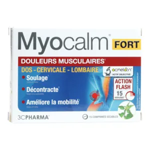 3C Pharma Myocalm Fort en comprimés