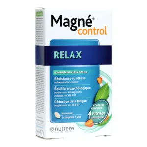 Nutreov Magné Control comprimés Stress Relax