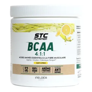 STC Nutrition BCAA 4:1:1 poudre goût citron