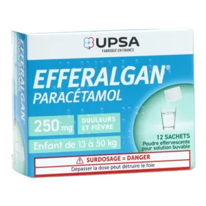 Sachet Efferalgan 250 mg