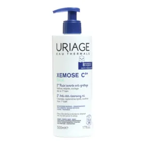 1ere huile lavante anti grattage Uriage Bébé Xémose C8+