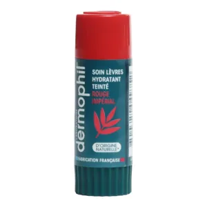 Stick lèvre hydratant teinté Rouge impérial Dermophil Indien