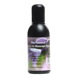 Huile de massage Herbamix aux plantes ayurvédiques