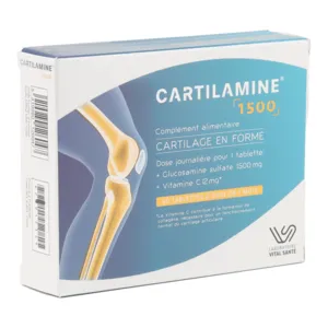 Cartilamine 1500 mg complément alimentaire cartilage
