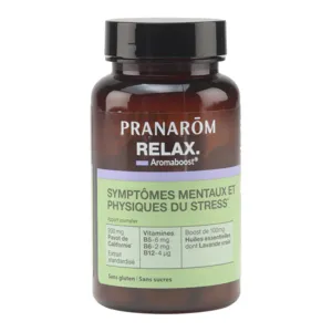Pranarom Stress Relax capsule Aromaboost