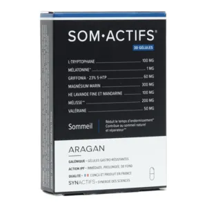 Aragan Gélule Som Actifs