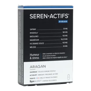 Aragan gélules Seren Actifs Relaxation