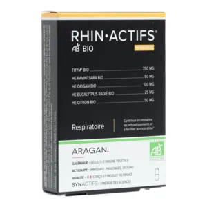 Aragan RhinActifs bio gélules