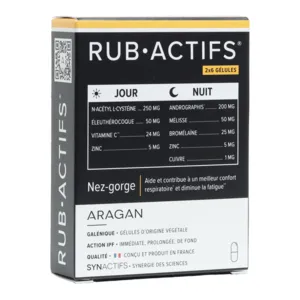 Aragan Rub Actifs gélules nez gorge