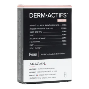 Aragan Derm Actifs gélules anti-âge