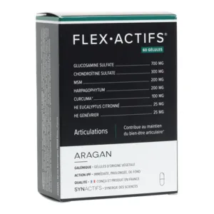 Gélules Flex Actifs Aragan Articulations
