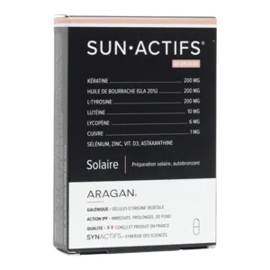 Aragan Sun Actifs gélules solaire