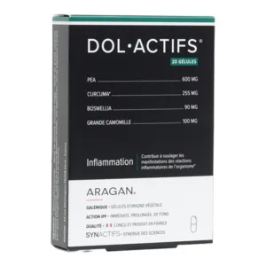 Gélules Dol Actifs Aragan  Inflammation