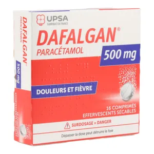 Dafalgan paracétamol 500 comprimés effervescents