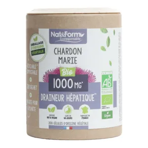 Chardon marie Nat & Form bio gélules Draineur hépatique