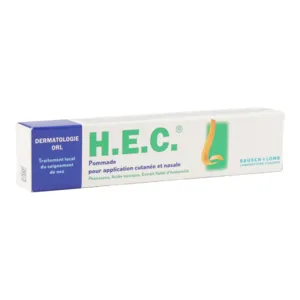 Pommade HEC pour croute dans le nez
