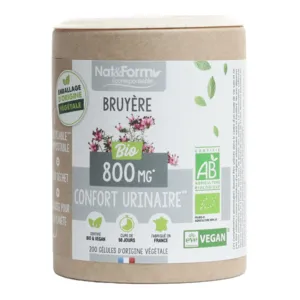 Gélules de bruyère Nat et Form Ecoresponsable