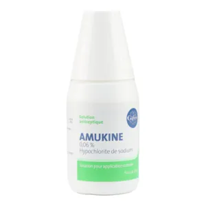 Amukine Gifrer 0,06 % Antiseptique pour application cutanée