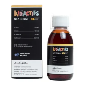 Sirop enfant Nez Gorge Aragan Kid Actifs