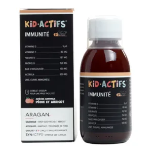 Sirop Immunité enfant Aragan Kid Actifs