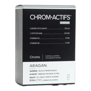 Aragan Chrom Actifs gélules chrome