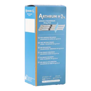 Seringues préremplies Arthrum H 2% 40 mg/2 ml