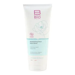 BcomBio Shampoing Doux Sans Savon cuir chevelu sensible