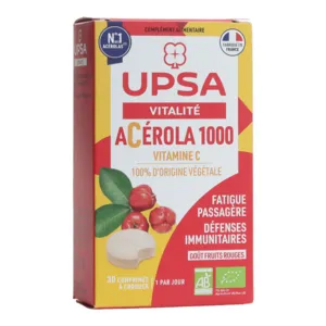 UPSA vitalité Comprimés à croquer Acérola 1000 Bio