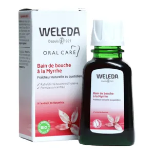 Bain de bouche Bio à la Myrrhe Weleda