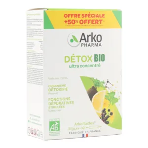 Ampoules Détox Arkopharma bio
