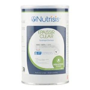 Poudre Epaissir Clear Nutrisis Troubles de la déglutition