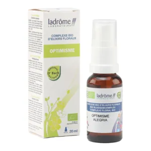 Ladrome complexe d'elixirs floraux bio optimisme