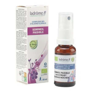 Ladrome complexe d'elixirs floraux bio pour le sommeil