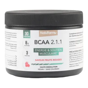 Acides aminés BCAA 2.1.1 Fruits rouges Nat et Form