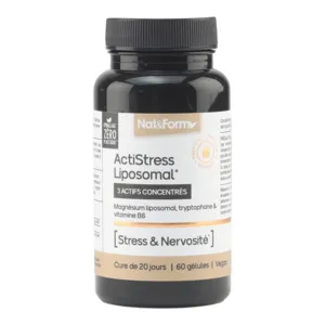 Nat et Form gélules ActiStress liposomal