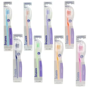 Inava Ortho-X brosse à dents médium porteur appareil orthodontique