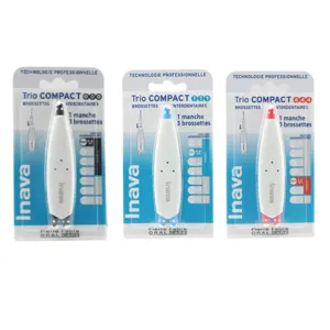 Inava Trio Compact brossettes interdentaires étroits