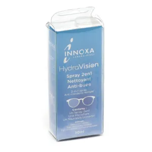 Innoxa HydraVision kit nettoyant antibuée microfibre et tournevis