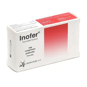 Inofer comprimés contre l'anémie