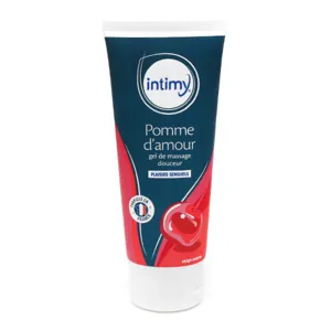 Intimy Gel à la Pomme d'Amour pour un massage sensuel