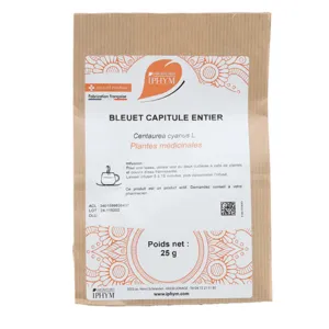 Infusion Bleuet Iphym Capitule Entier