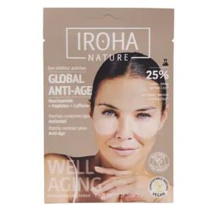 Iroha nature patch tissu contour des yeux anti âge global