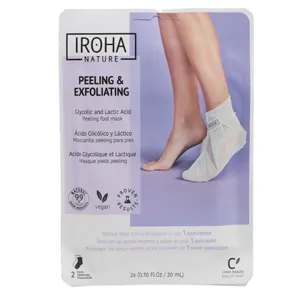 Iroha Nature masque pied peeling et exfoliant