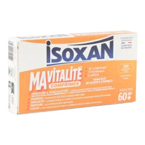 Isoxan comprimés vitamines Ma Vitalité senior