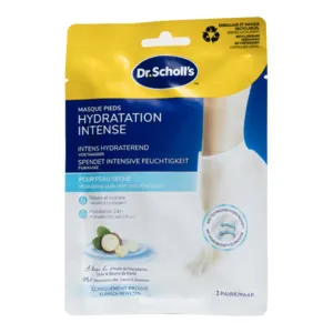 Scholl Masque pour les pieds hydratant intense