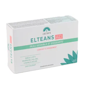 Capsules Elteans AD pour le confort de la peau