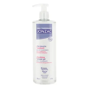 Jonzac Eau thermale gel douche bio apaisant haute tolérance