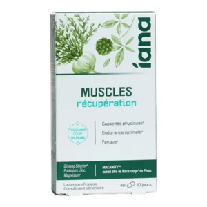 Gélules récupération musculaire Iana