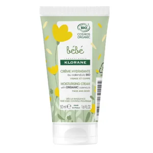 Crème hydratante bébé Klorane bio au calendula